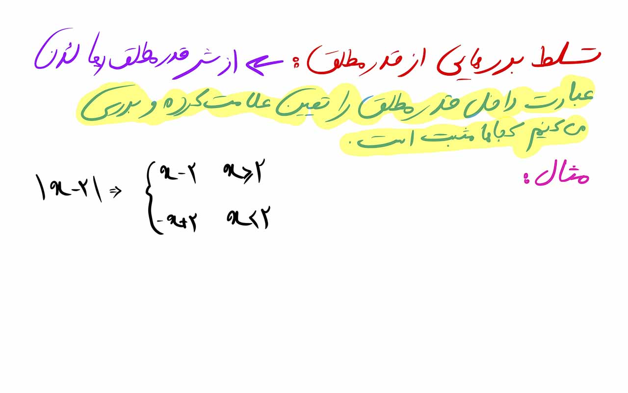 قدر مطلق 2 تسلط بر رهایی از قدر مطلق