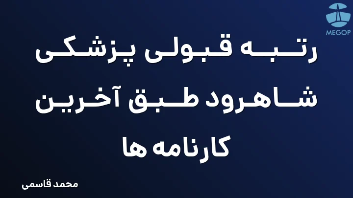 رتبه قبولی پزشکی شاهرود طبق آخرین کارنامه ها