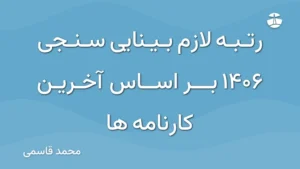 رتبه لازم بینایی سنجی 1406 بر اساس آخرین کارنامه ها